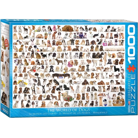 Puzzle, Eurographics “The World of Dogs” - Picture 1 of 5